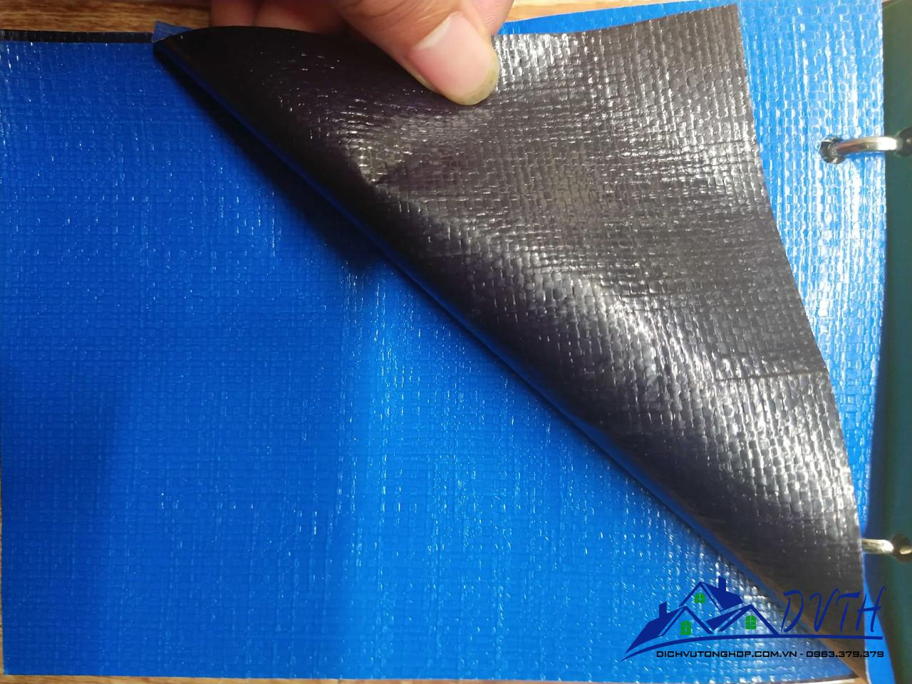 Bạt nhựa xanh cam tại Vĩnh Phúc